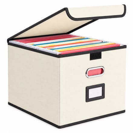 BOTC Document Organizer - Sorteerbak voor A4 Papier, Mappen & Documenten - Bureau Organizer voor Kantoor - Beige