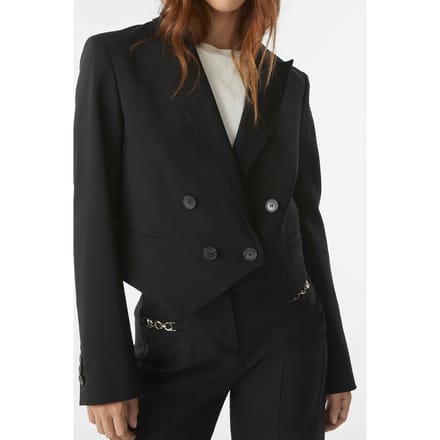 BA&SH Veste Jack Noir Taglia: M | Blazers Outlet | Donna