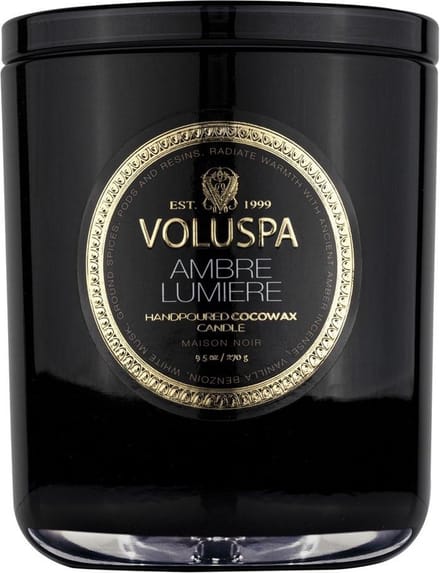 Voluspa Geurkaars Maison Noir Ambre Lumiere Classic Candle 270gr