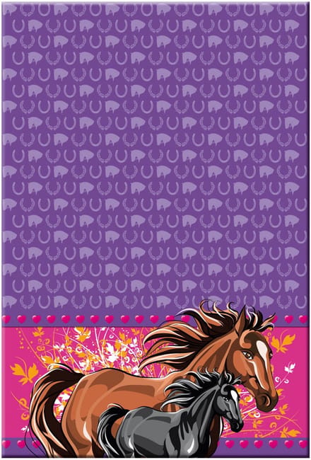 Folat - PE Tafelkleed Paarden (130x180cm)