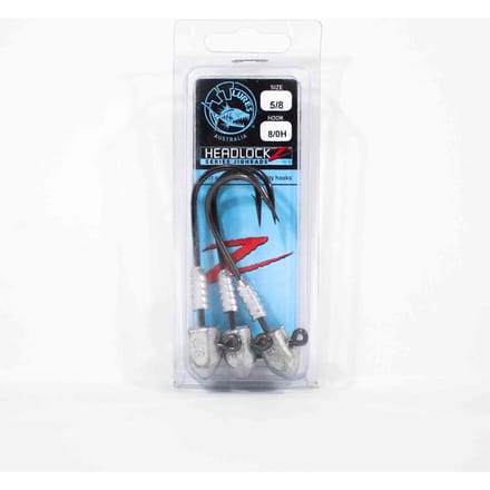 Tackle Tactics TT Headlockz HD jigkop 5/8 oz 8/0 3/verpakking (3672)