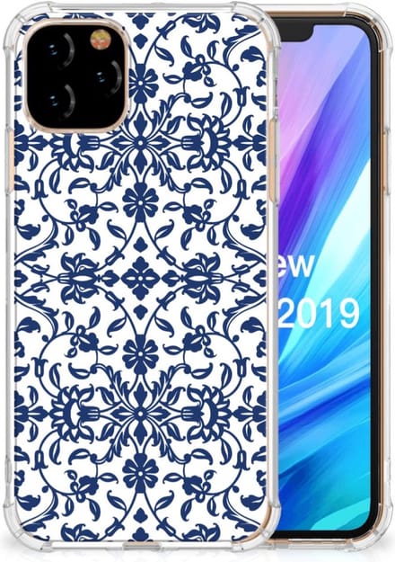 Apple iPhone 11 Pro Case Flower Blue