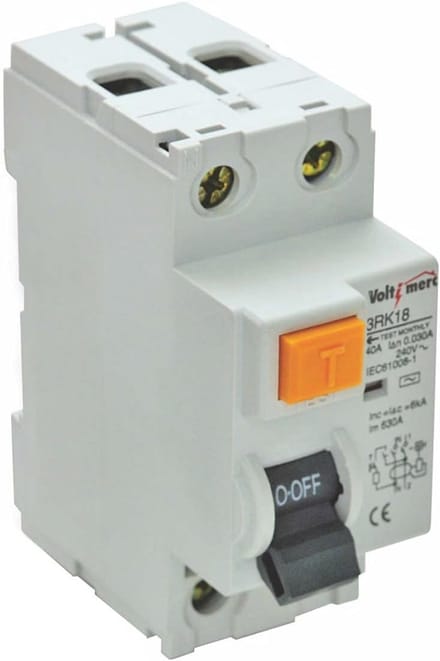 Differentiële schakelaar 2P 40A 300mA voor veilig elektrisch gebruik
