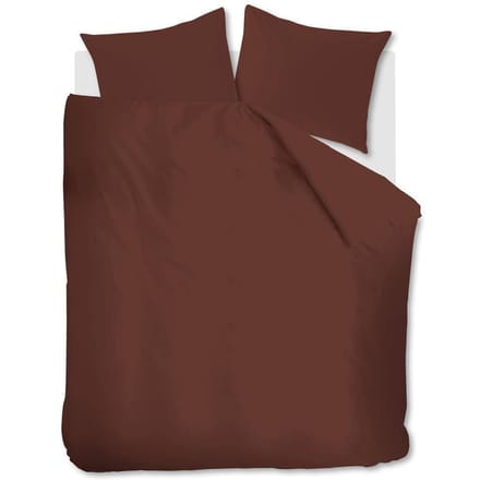 Dekbedovertrekset Easy Brown | At Home by Beddinghouse