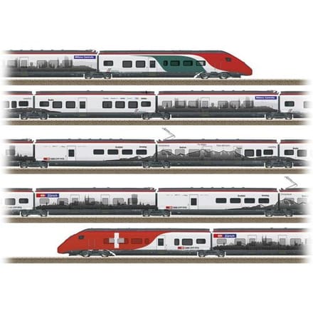TRIX H0 25811 H0 hogesnelheidstreinstel Rabe 501 Giruno van de SBB