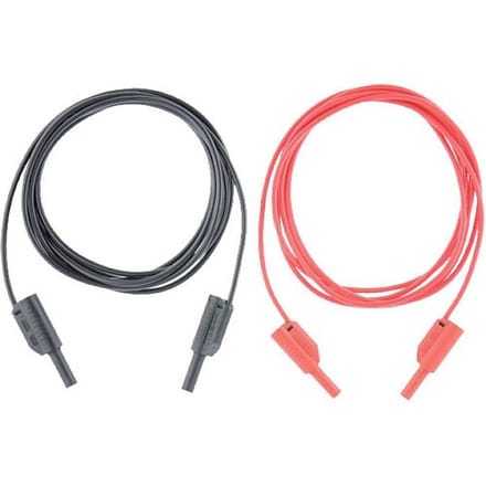 Metrel S 2012 Veiligheidsmeetsnoerenset 10 m Rood, Zwart 1 stuk(s)