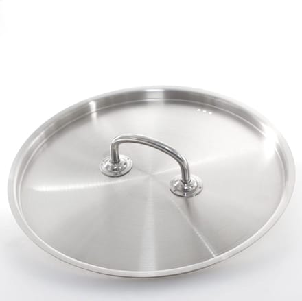Pan Deksel - Universeel Deksel - Koken en Bakken - Met Stoomgat - Ø 32cm - Zilver