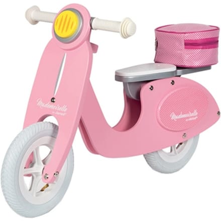 Janod Mademoiselle Roze Loopfiets - 3-5 Jaar