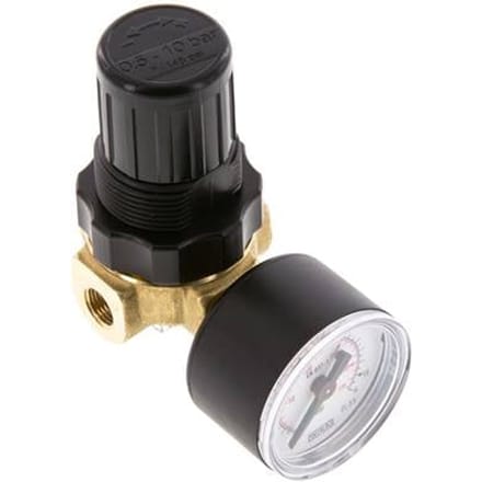 Drukregelaar G1/8'' 330l/min 0.2-6.0bar/3-87psi Standaard 0