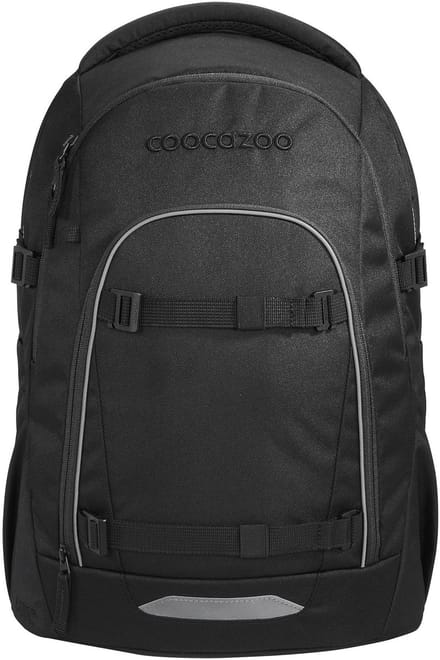 coocazoo schoolrugzak Mate School Backpack Black Coal zwart