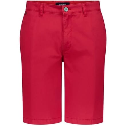 Gardeur Bermuda Jasper Resort Chic Rood / male
