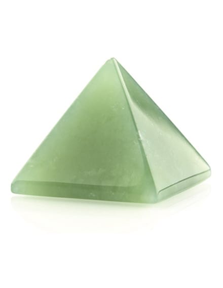 Jade Serpentijn edelsteen piramide 25 mm