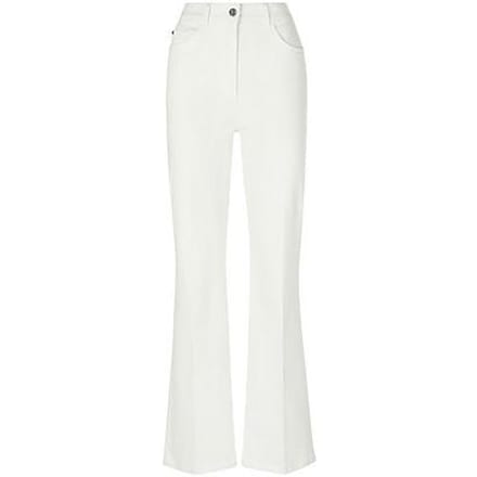 Jeans wijde pijpen Van BASLER wit