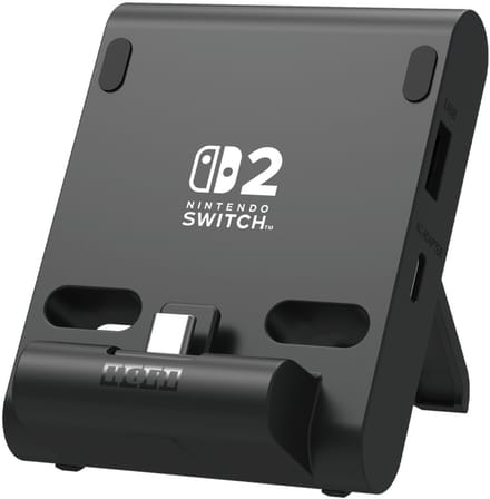 Hori Nintendo Switch 2 Dual USB Playstand-Zwart (Switch 2) Nieuw