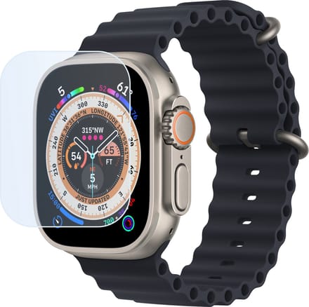 Screenprotector Geschikt voor Apple Watch Ultra 2 Screenprotector Glas Gehard Screen Cover - Screen Protector Geschikt voor Apple Watch Ultra 2 (49 mm) Screenprotector Tempered Glass