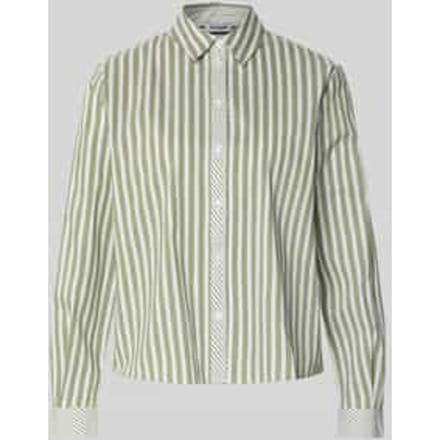 Overhemdblouse met knoopsluiting