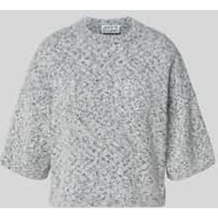 Gebreide pullover met 1/2-mouwen