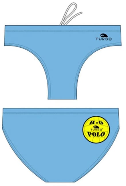 Turbo Basic Zwemslip Blauw 7-8 Years Jongen