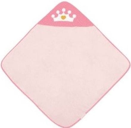 Canpol Babies baby handdoek 85x85cm, 100% katoen, QUEEN Roze