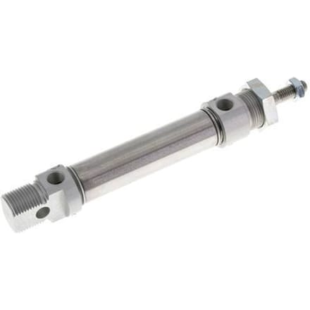 ISO 6432 Ronde Dubbelwerkende Cilinder 20-50mm - Magnetisch - Demping