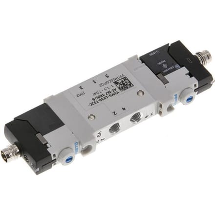 3/2 M7 NC Magneetventiel 24V DC 1.5-7bar/21.0-98psi M8 Plug Festo