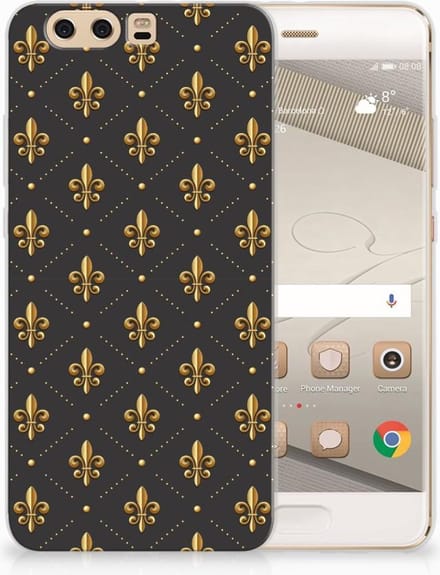 Huawei P10 Plus TPU bumper Franse Lelie
