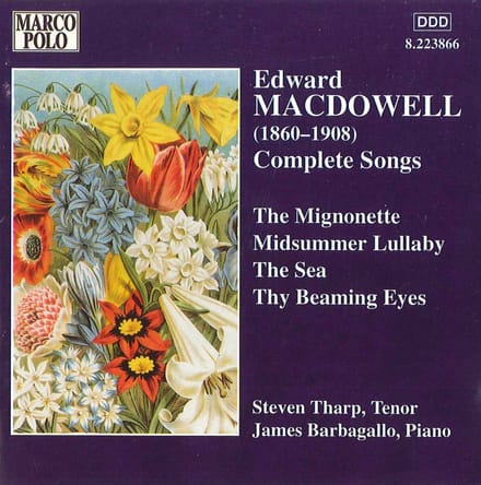 Steven Tharp & James Barbagallo - MacDowell: Complete Songs (CD)