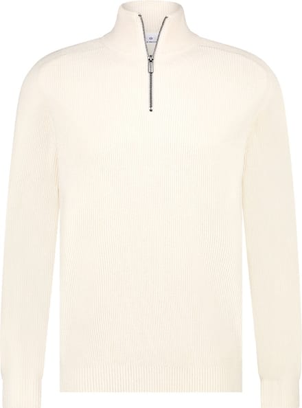 Blue Industry Half Zip Pullover Off White - Maat XL - Heren - Pullovers