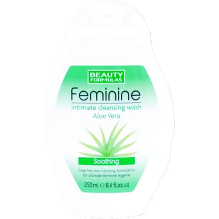 Beauty Formulas Feminine Intimate Aloe Vera Wash 250 ml