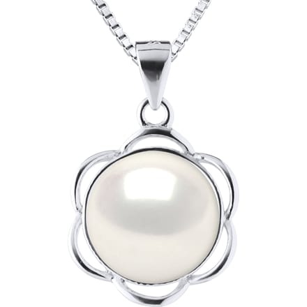 PETAL zoetwater parel White 9-10 mm 925