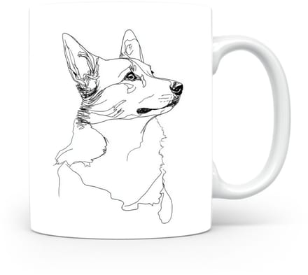 Beker Pembroke Welsh Corgi
