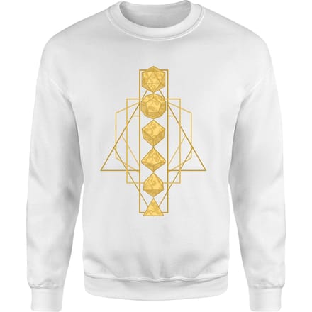 Dungeons & Dragons Celestial Dice Sweatshirt - Wit - S
