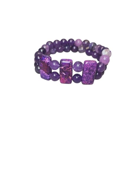 amethist met sugiliet armband