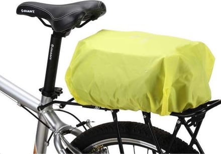 Housse de pluie universelle Wozinsky avec élastique pour sac de vélo sac à dos vert (WBB5YW)