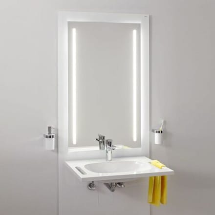 HEWI S 50 washbasin module with mirror S50.01.302010