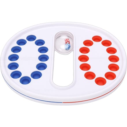 Pop Math Spel voor Kinderen Interactief Draagbaar Bellen Dobbelspel Educatief Leerzaam Speelgoed voor 2 Spelers blue