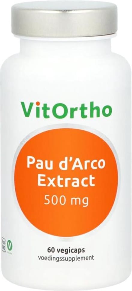 Vitortho Pau d’Arco Extract 500 mg 60 vegacapsules