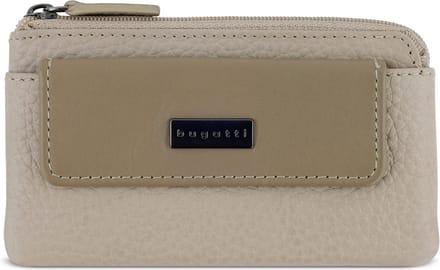 Bugatti Sina Sleutel portemonnee Leer 13 cm - beige