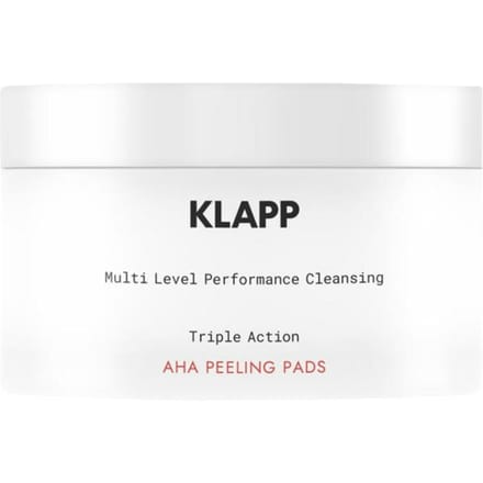 Klapp - Triple Action AHA Peeling Pads - 40 stuks - Verfijnt, egaliseert & verheldert de huid