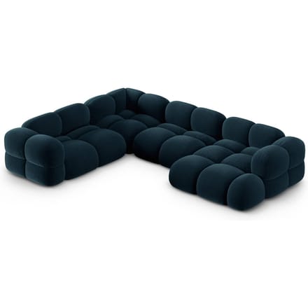 Hoekbank Loretto links velvet | Cosmopolitan Design