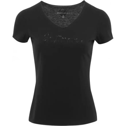 Dames-T-shirt Equithème Rehane Je t'aime