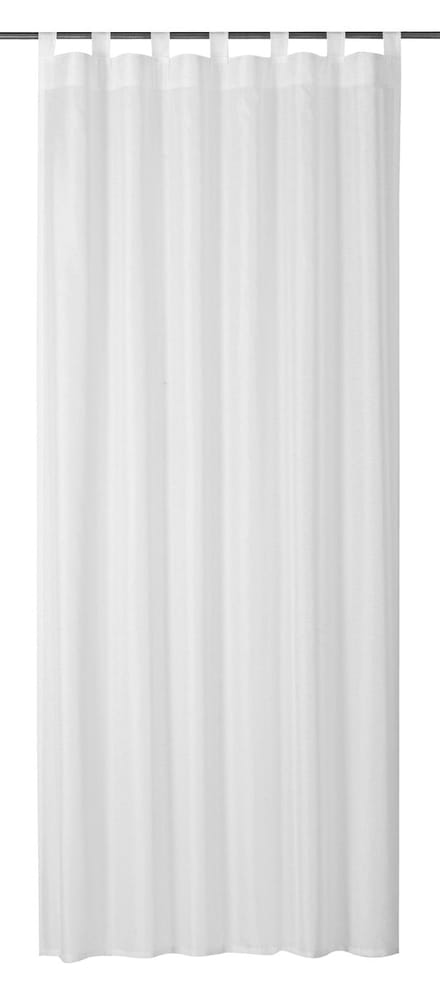 Elbersdrucke Gordijn met lussen Effecto 255x140 cm wit