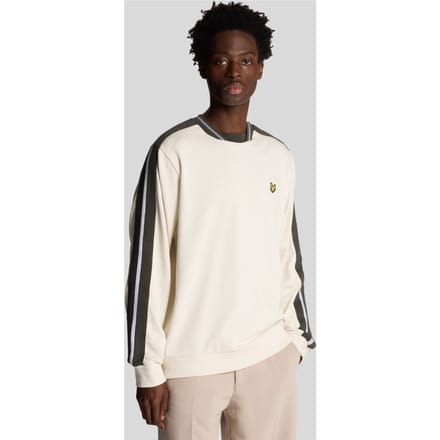 Sweatshirt met contrasterende band Lyle & Scott