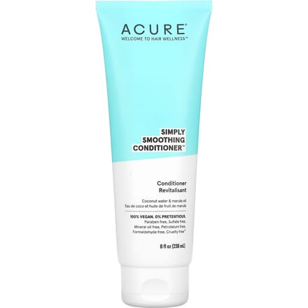 ACURE, Après-shampoing Simply Soothing, huile de noix de coco et de marula, 237 ml (236,5 ml) white