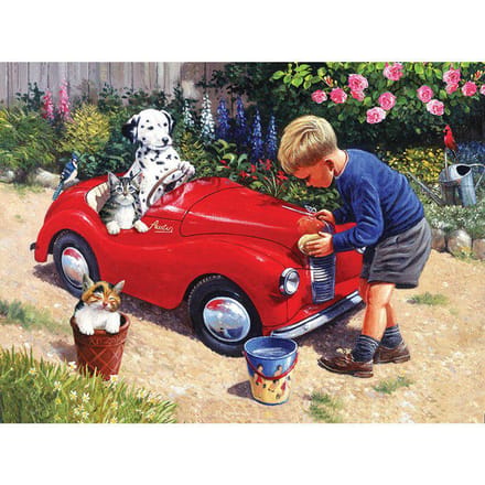 Smart Boy 5d Broderie Diamant DIY Peinture Diamant Ronde Complète 20X30CM red
