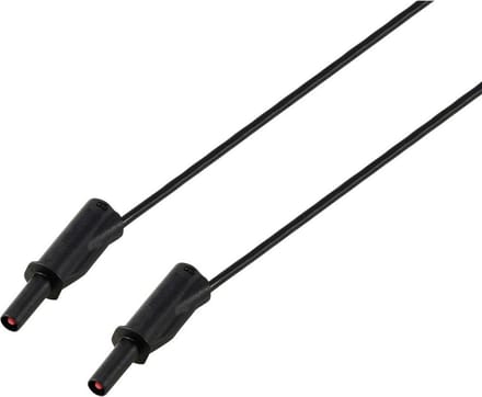 VOLTCRAFT MSB-532 Meetsnoer 4 mm 2 m Zwart 2,5 mm²/m CAT IV 600 V 32 A