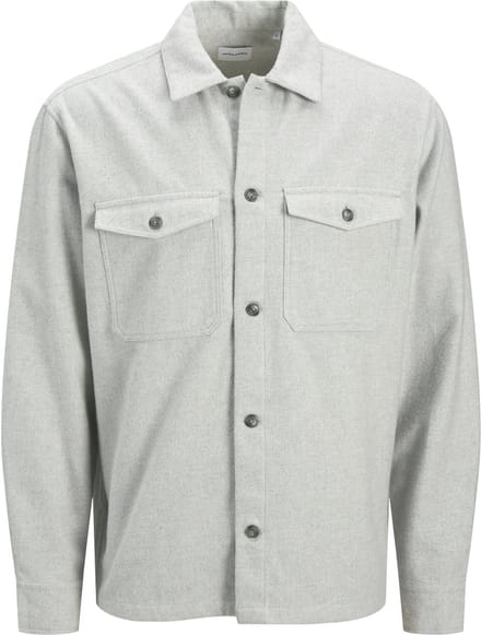 JACK&JONES ESSENTIALS - JJEPERFECT MELANGE OVERSHIRT LS SN Heren Overhemd