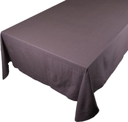 Linen & More - Tafelkleed 'Jazz' (140cm x 300cm, Dark Grey)