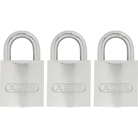 Abus Hangslotset Kbib2/30 - Massief Messing, Waterbestendig - Behuizing 28,5 Mm - Set Van 3 Stuks