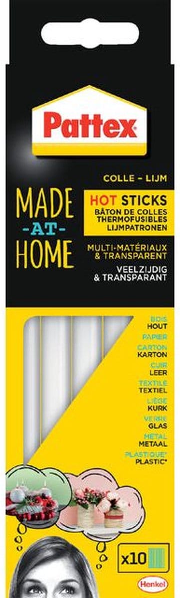 Lijmpatroon pattex hobby 10st | 6 stuks